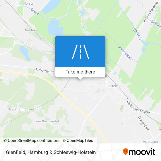 Glenfield map