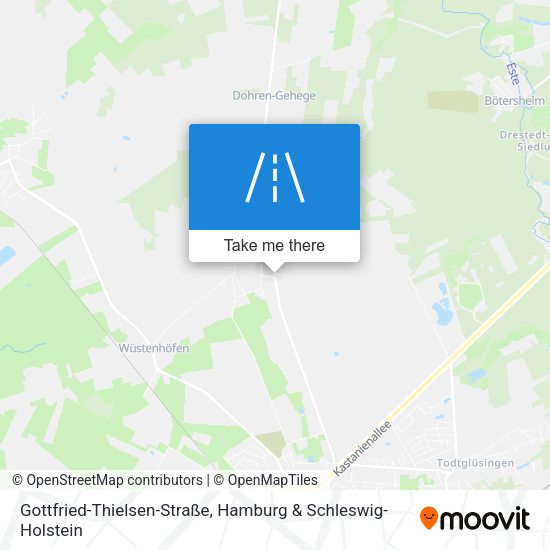 Gottfried-Thielsen-Straße map