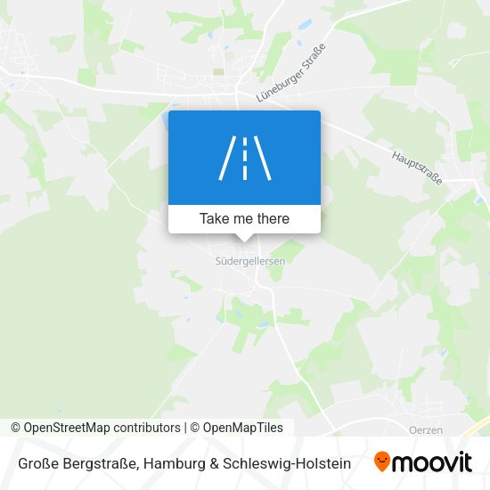 Große Bergstraße map