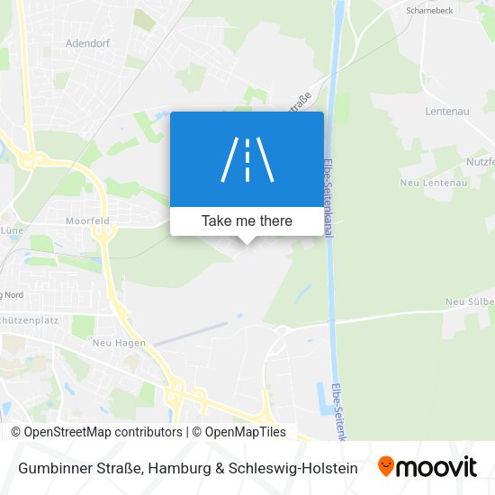 Gumbinner Straße map