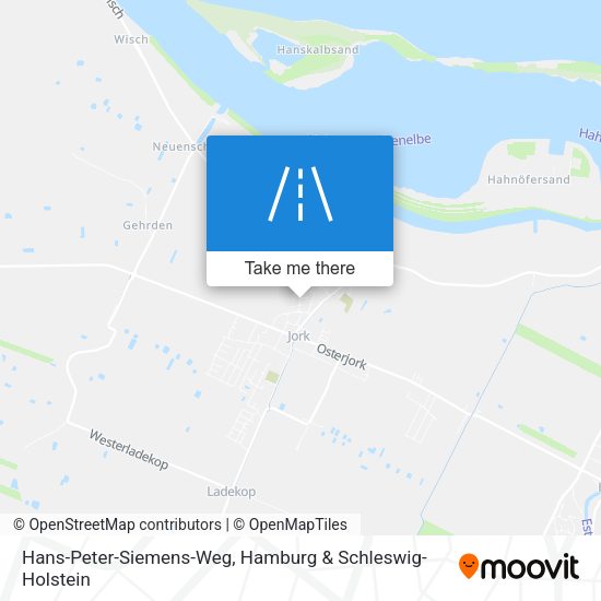 Hans-Peter-Siemens-Weg map