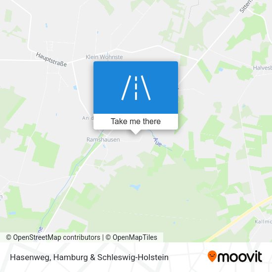 Hasenweg map