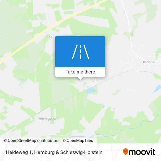 Карта Heideweg 1