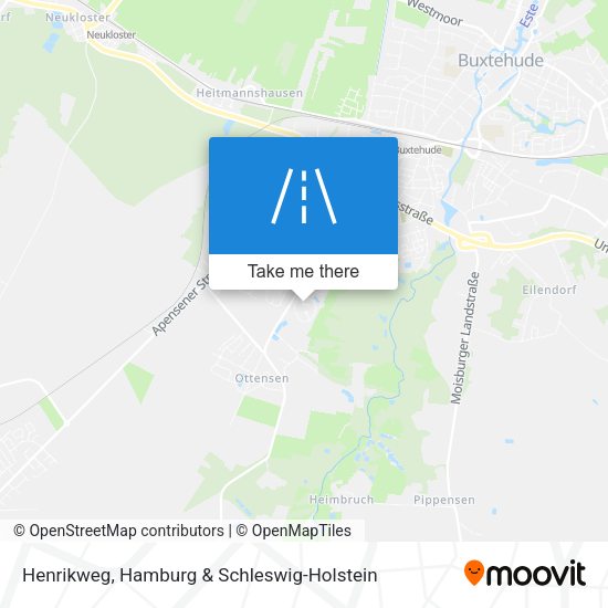 Henrikweg map