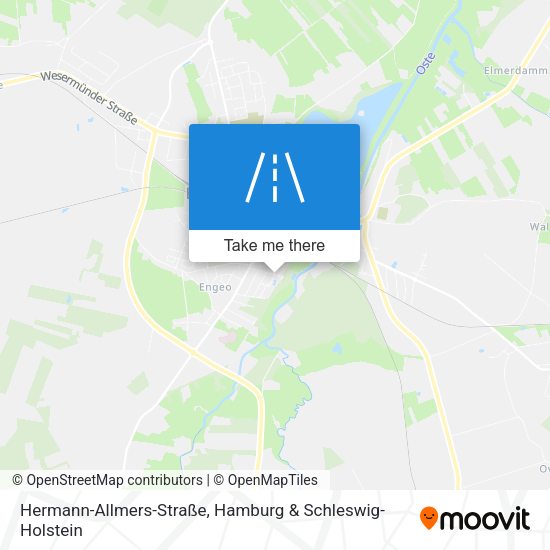 Hermann-Allmers-Straße map