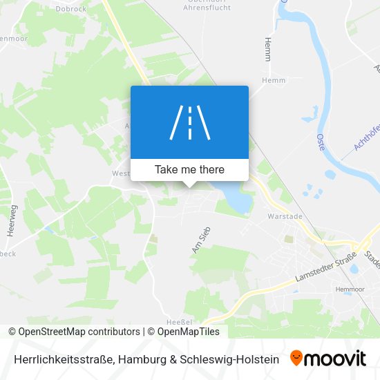 Herrlichkeitsstraße map