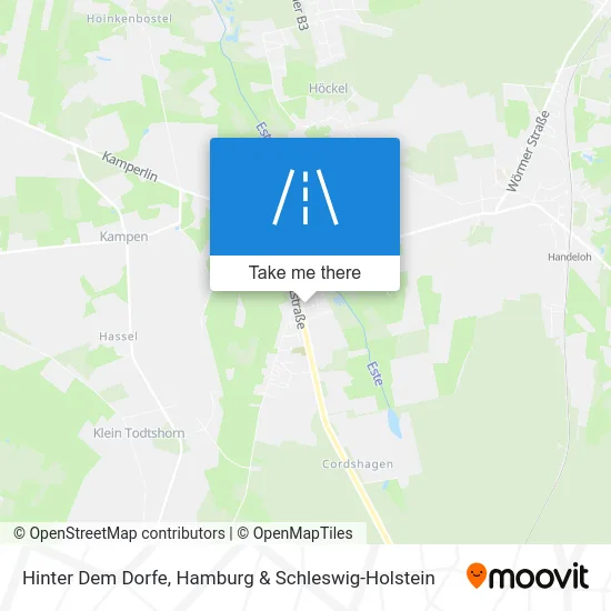 Карта Hinter Dem Dorfe