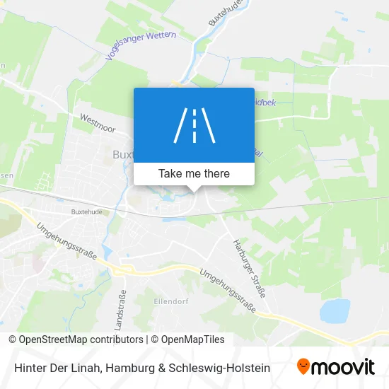 Карта Hinter Der Linah