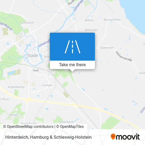 Карта Hinterdeich