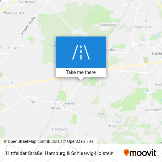 Hittfelder Straße map