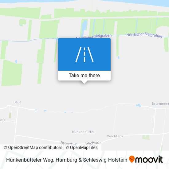 Hünkenbütteler Weg map