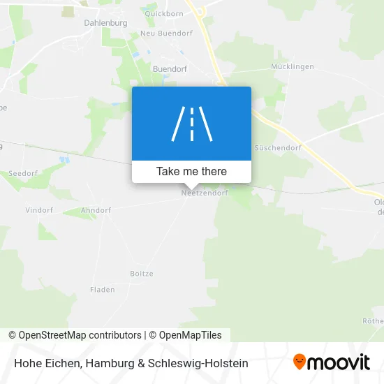 Карта Hohe Eichen