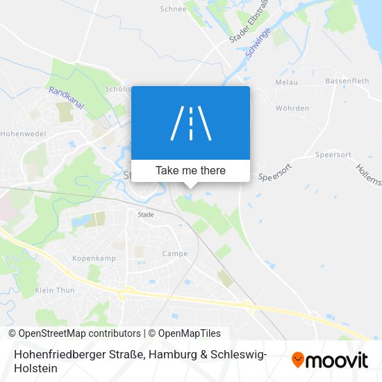 Hohenfriedberger Straße map