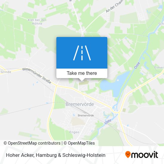 Hoher Acker map