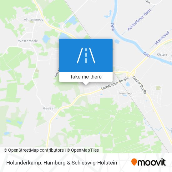 Holunderkamp map