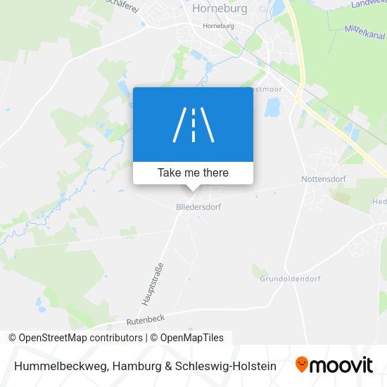 Hummelbeckweg map