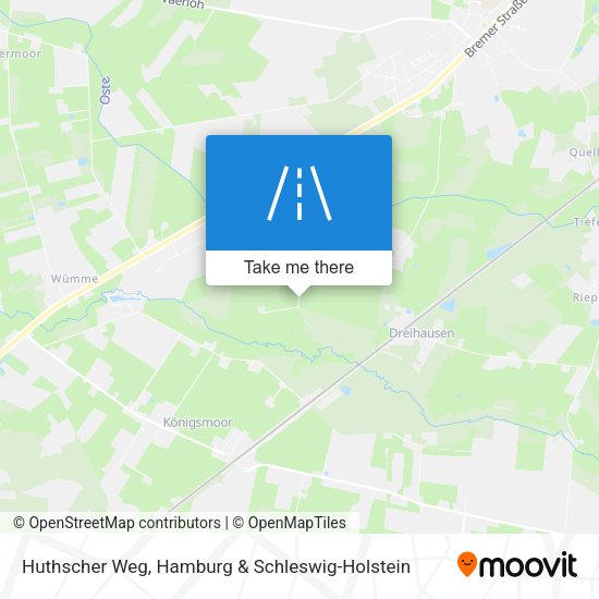 Huthscher Weg map