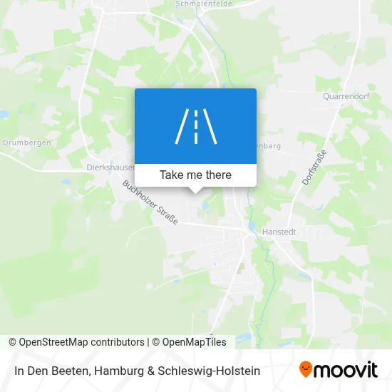 In Den Beeten map