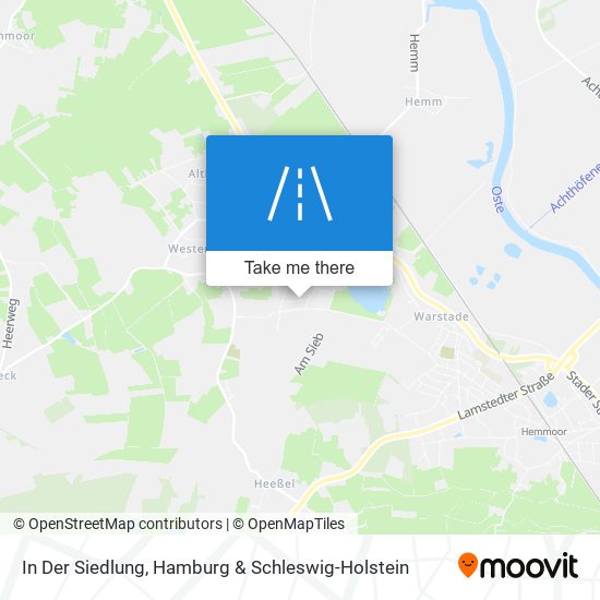 In Der Siedlung map