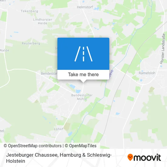 Jesteburger Chaussee map