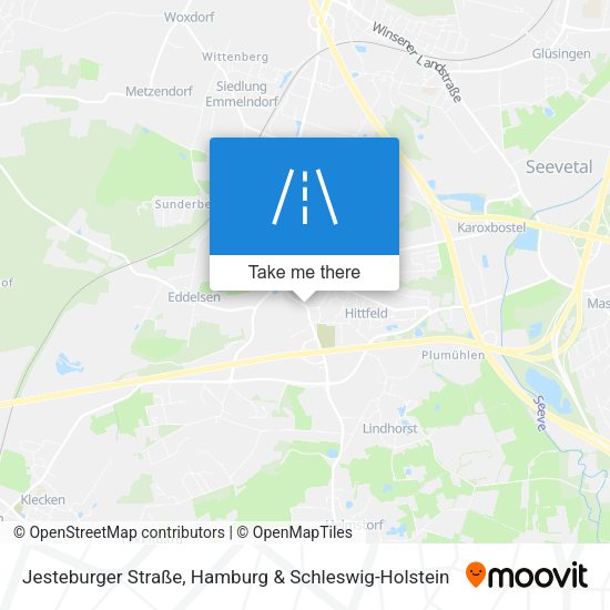Jesteburger Straße map