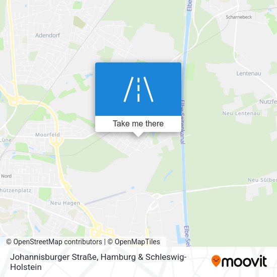 Johannisburger Straße map