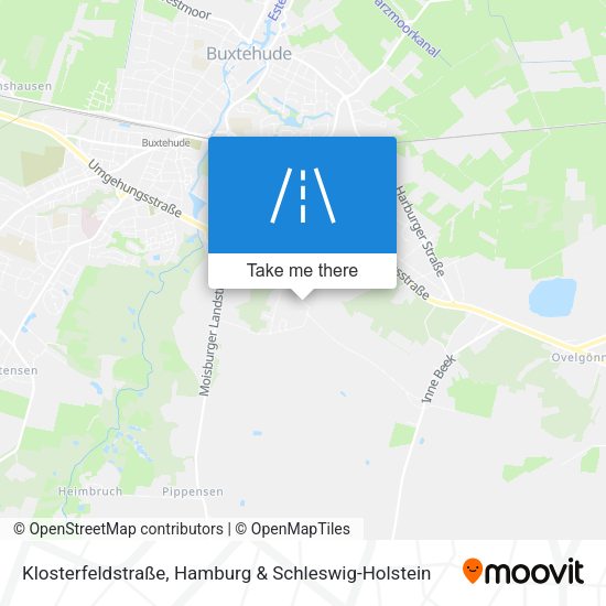 Klosterfeldstraße map