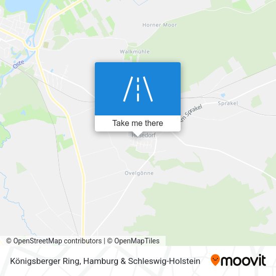 Königsberger Ring map
