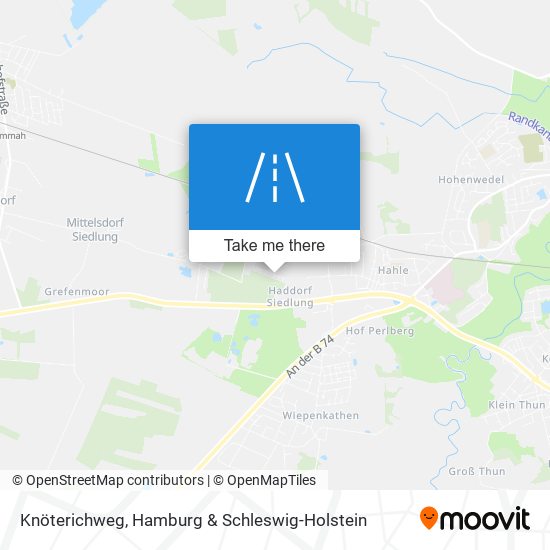 Knöterichweg map