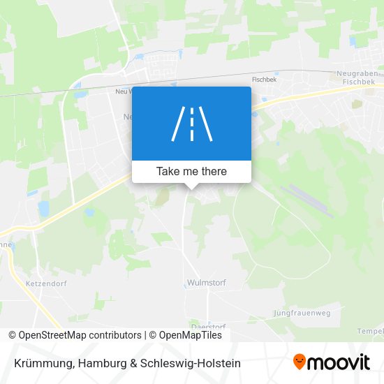 Krümmung map