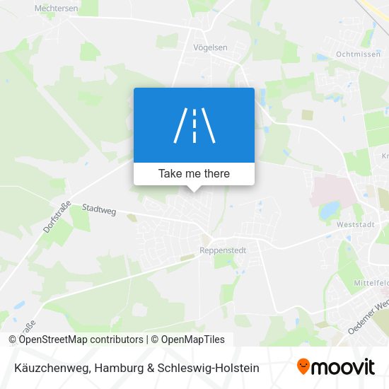 Käuzchenweg map