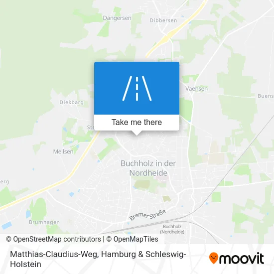 Карта Matthias-Claudius-Weg