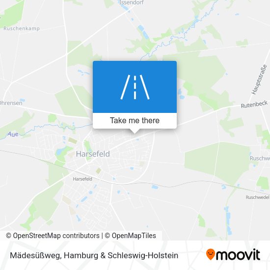 Mädesüßweg map
