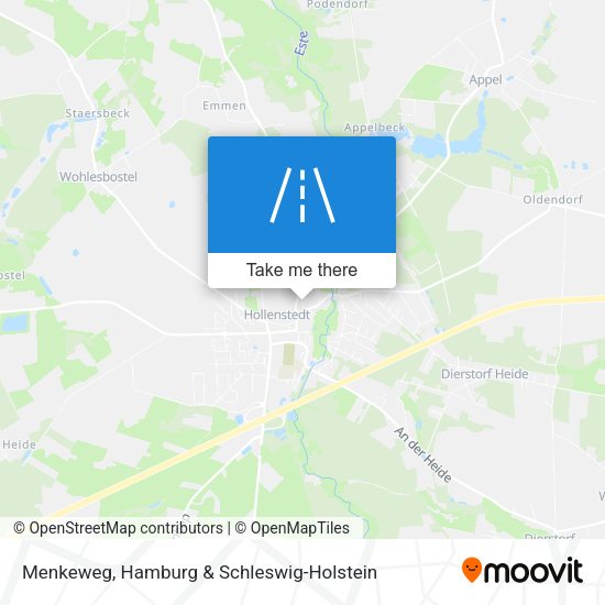 Menkeweg map