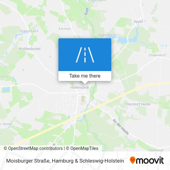 Moisburger Straße map