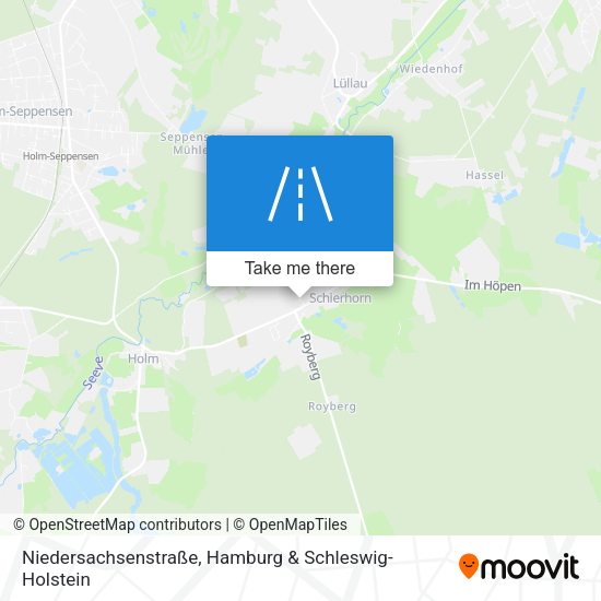 Niedersachsenstraße map