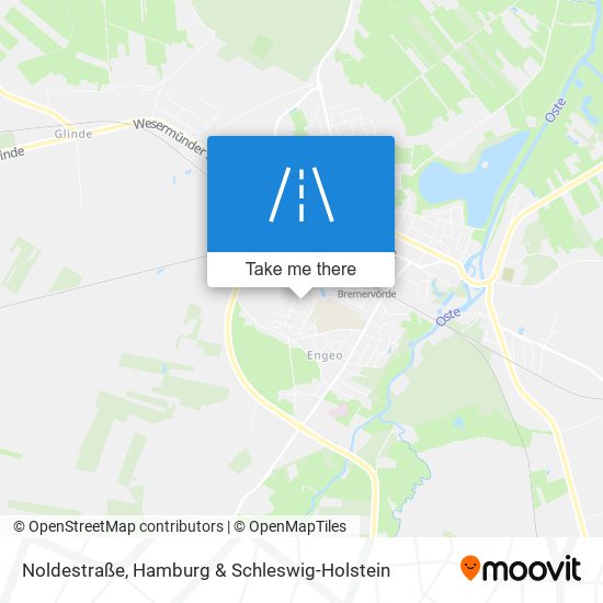 Noldestraße map