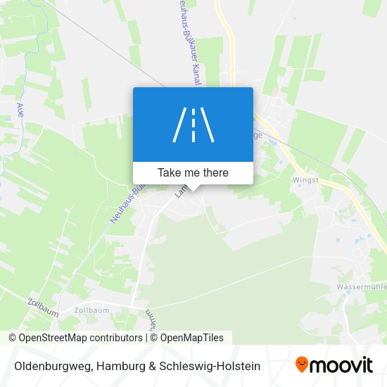 Oldenburgweg map