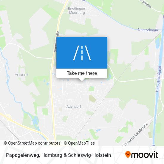 Papageienweg map