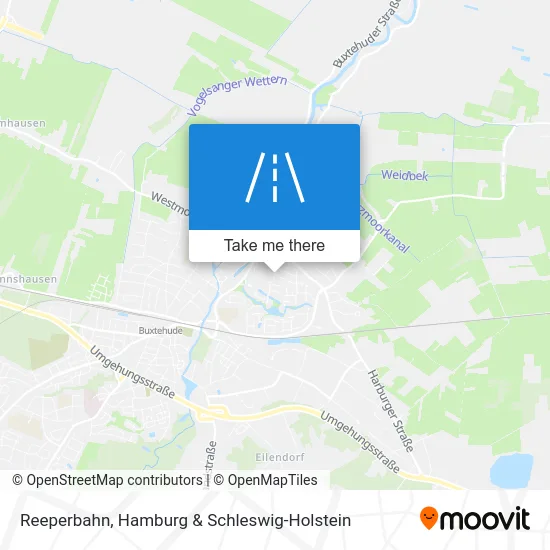 Карта Reeperbahn