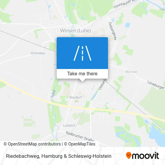 Riedebachweg map