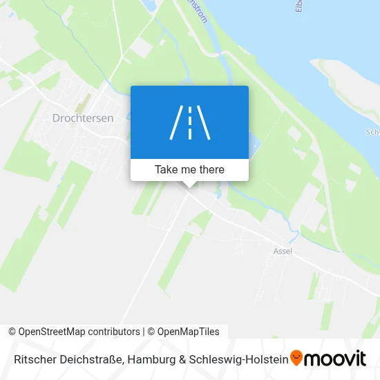 Ritscher Deichstraße map