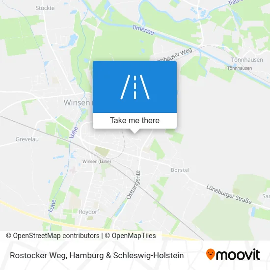 Карта Rostocker Weg