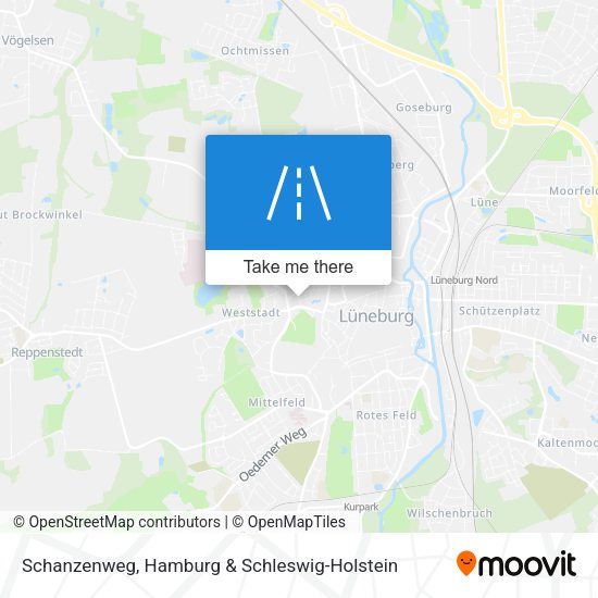 Schanzenweg map