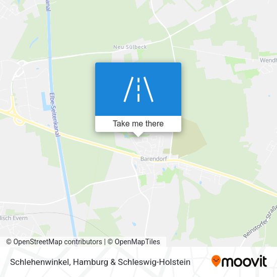 Schlehenwinkel map