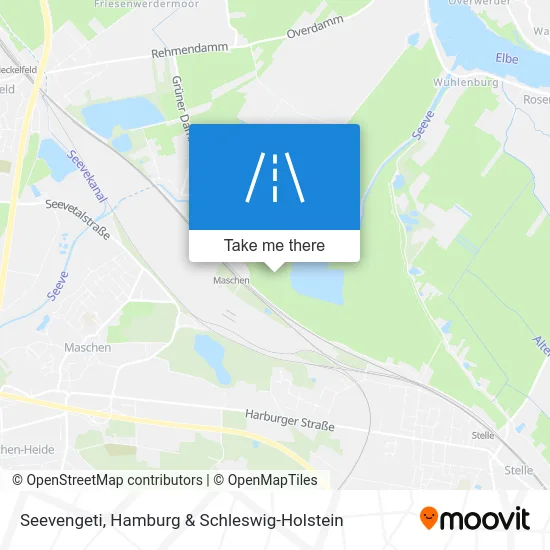 Карта Seevengeti