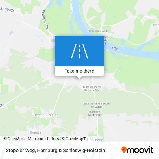 Stapeler Weg map