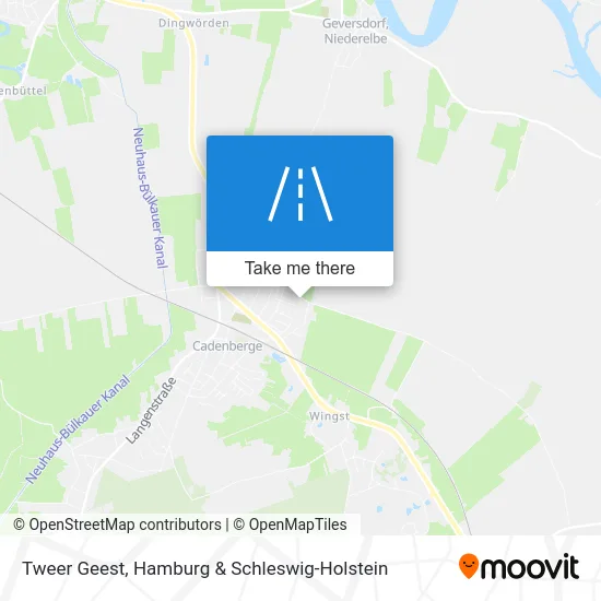 Карта Tweer Geest