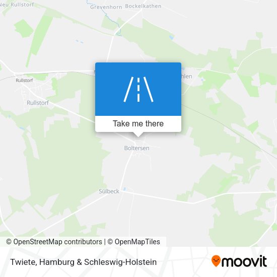 Twiete map