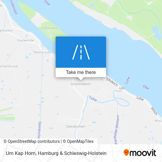 Карта Um Kap Horn